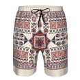 thumbnail image 3 of Fotbe Fashion Tatreez1 Trajes de Baño Estampados para Hombre, Shorts de Verano de Secado Rápido, Ropa de Playa, Bañadores-X-Large, 3 of 6