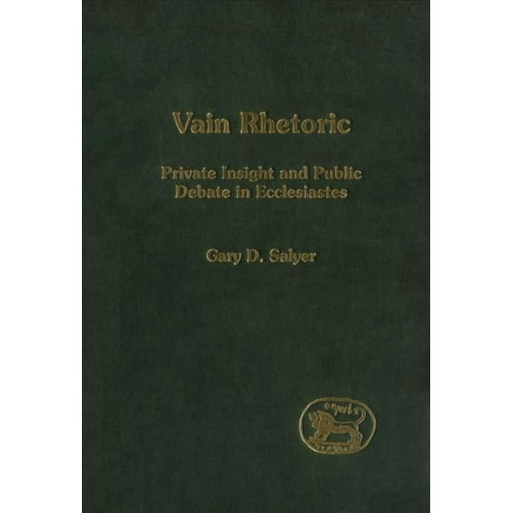 Library of Hebrew Bible/Old Testament St Vain Rhetoric, Book 327, (Hardcover)