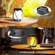 thumbnail image 4 of Solar Lanterns Lights Flickering Flame Garden Lights with Dual Charging USB & Solar Outdoor Waterproof Hanging Lantern 2025, 4 of 5