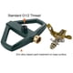 thumbnail image 4 of Aspersor de Metal de Agua Giratorio para Césped, Rotacia de 360 ​​Grados. Regadera de Jardín automática, Cobertura de Área Grande Resistente Al ÓXido Aspersor de Césped, 4 of 7