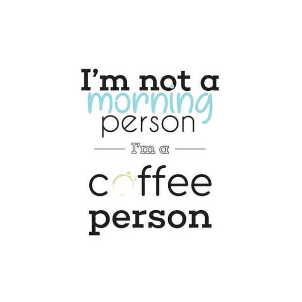 I'm not a Morning Person I'm A Coffee Person : Funny I'm not a Morning Person Im A Coffee Person Notebook - Good Morning Doodle Diary Book Gift Sayings For Caffeine Addicts I'm not a Morning Person I'm A Coffee Person : Funny I'm not a Morning Person Im A Coffee Person Notebook - Good Morning Doodle Diary Book Gift Sayings For Caffeine Addicts