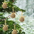 thumbnail image 4 of FastXmas 16 PCs Set Hanging Decoration of Christmas Tree Balls,3.15 Inch Hanging Decoration Balls,Golden Glitter Sequin Foam Christmas Balls Ornaments Balls for Xmas Party Holiday Birthday Decor, 4 of 5