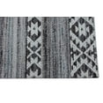 thumbnail image 6 of Multicolored Geometric Stripes 2X3 Hand-Tufted Modern Rug, 6 of 11