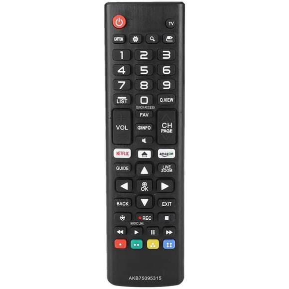 TV Remote Control,ASHATA Universal TV Remote Control Smart Remote Controller Replacement for LG AKB75095315 with Over 8