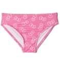 thumbnail image 4 of Hello Kitty Raglan Rash Guard and Bikini Bottom UPF 50+ Swim Set Logo Little Kid to Big Kid, 4 of 5