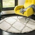 thumbnail image 1 of SAFAVIEH Hudson Adella Geometric Diamonds Shag Area Rug, 1 of 4