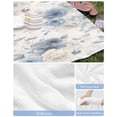 thumbnail image 6 of Blue White Floral Beach Towels Oversized Super Absorbent, Botanical Garden Flowers Leaves Lightweight Bath Towel Quick Dry Sets For Bathroom/Pool/Rv Camping/Beach Play/Gym Room/Picnic 23"x47", 6 of 8