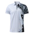 thumbnail image 1 of Vedolay Mens' Short Set Men's 2 Piece Sets Beach Clothes Summer Tracksuits Short Sleeve Zip Suit for Casual Party,GY1 XXL, 1 of 5