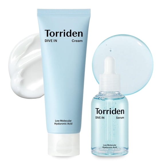 Skin Care Torriden DIVE IN Serum 50 ml + Crema 80 ml de ácido hialurónico