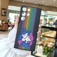 thumbnail image 2 of Haz una declaración con tu iPhone usando esta elegante y protectora funda de goma TPU para teléfono que absorbe los golpes y que presenta una innovadora impresión de dibujos animados., 2 of 4