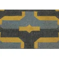 thumbnail image 5 of Wool Jute Rug Large Wool Jute Area Rug 7x10 Kilim Rug - Yellow Black Natural Woo, 5 of 5