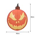 thumbnail image 2 of Inflatable Halloween Outdoor Decoration, Pumpkin Ball, Pumpkin Ball LED Light Glow Halloween Decoration Decoration Garden Home Indoor Horror Party Yar, 2 of 5