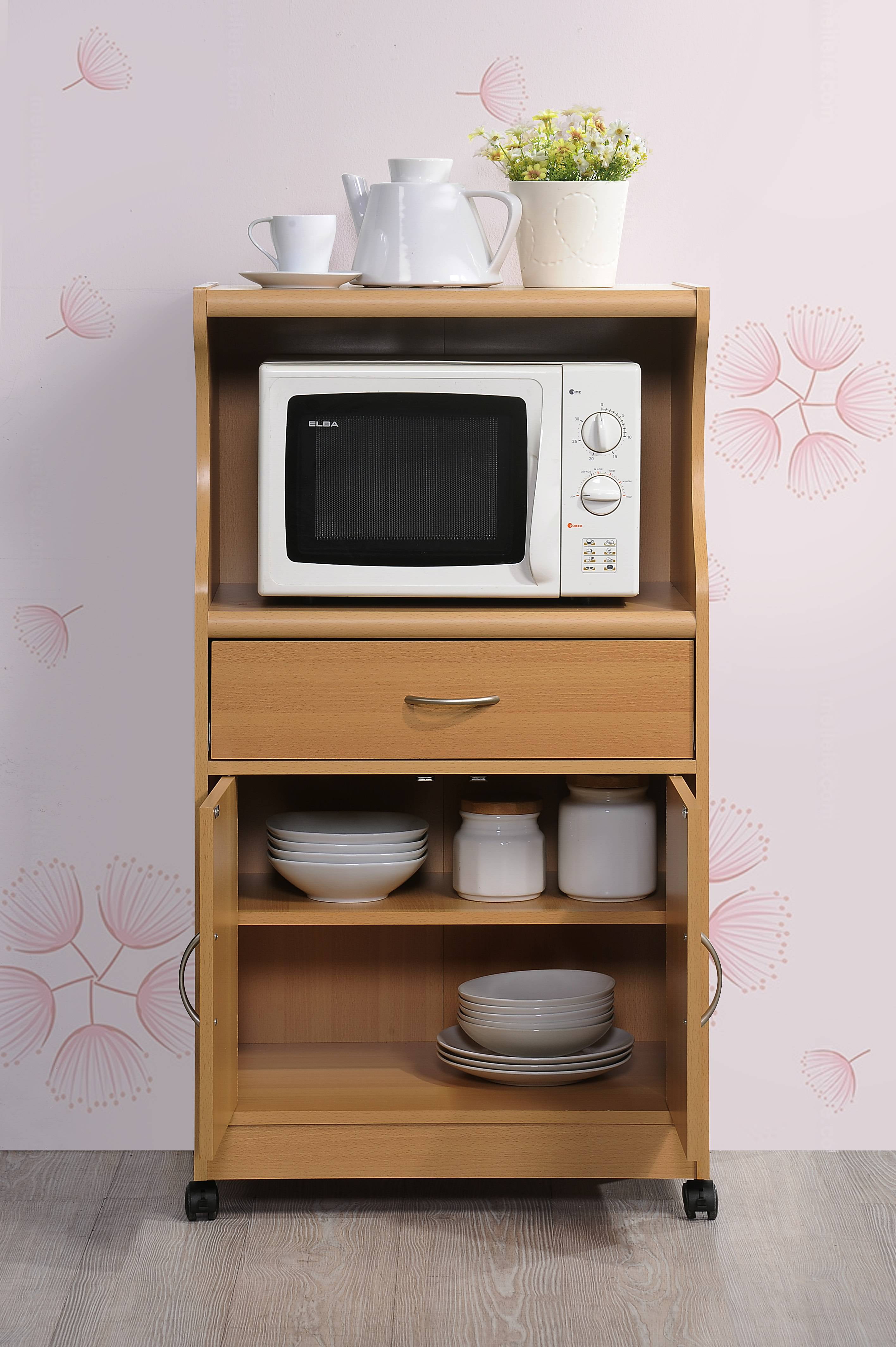 Hodedah hik77 microwave cart deals
