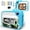 Blue, variant on Ushining Kids Camera Instant Print Rechargeable Toy Camera Blue  for 3-12 Children Gift