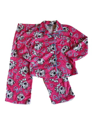 Joe Boxer Pijama de forro polar navideño rojo y verde para niños pequeños,  Rojo 