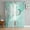Aqua, variant on ERUNPONLY Marble Pink Sheer Curtains 63 Inch Length 2 Panels Set, Modern Abstract Ink Painting Luxury Voile Window Treatment Curtains Sheers Drapes for Bedroom/Living Room/Kitchen 52x"63"x2