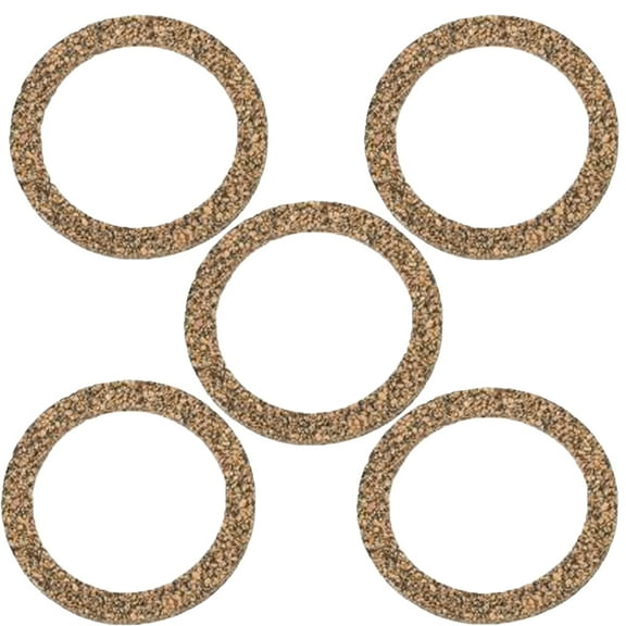 RAParts AC1778R C1778 (5-Pack)  Cork Fuel Gaskets Fits Allis Chalmers 170 180 D15 D17