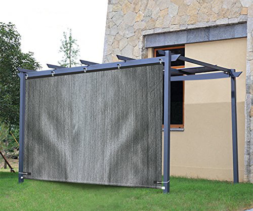 Shatex Shade Cloth Block 90% of UV Rays Pergola/Greenhouses 8x15ft Grey 
