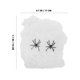 thumbnail image 3 of Glow in The Dark Halloween Spider Web Cobwebs for Party Decoration 10Pcs, 3 of 4