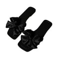 thumbnail image 4 of Wowcloth Women's Fashion Flat Sandals – Comfortable Square-Toe Slip-On with Bowknot Detail for Summer Casual Wear, 4 of 5