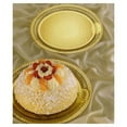 thumbnail image 3 of Novacart Round Apollo Gold Cake Board Doily 25, 8-5/16" Inside Diameter, 11" Outside Diameter, 3 of 5