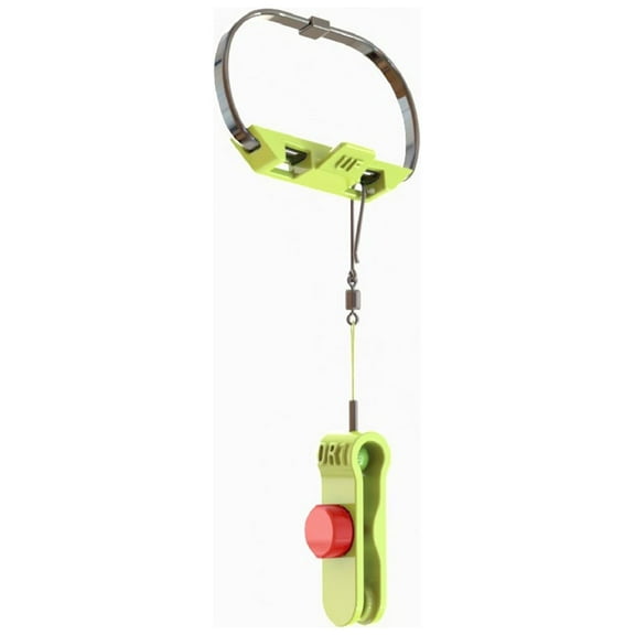 DroneFisher Tackle "UF" Drone Fishing Tactical Bait Release System.  Universal fit for most drones with rear loading batteries.