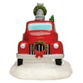 thumbnail image 7 of The Hamilton Collection Meowy Christmas Figurine by Blake Jensen Handcrafted Holiday Decor Features 8 Festive Cats on a Vintage Red Truck with Glitter & Metallic Accents 7.25-inches, 7 of 7