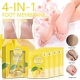 thumbnail image 6 of Uxgjfwu 4 in 1 Exfoliating Foot Mask, Hydrating Treatment with Natural Fruit Nutrition, Long Lasting Repair for Feet, 6 of 6