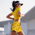 thumbnail image 7 of Bixox Women's Leopard Print pattern 2 in 1 Running Shorts - Lightweight Athletic Workout Gym Yoga Shorts Liner with Pockets - Large, 7 of 7
