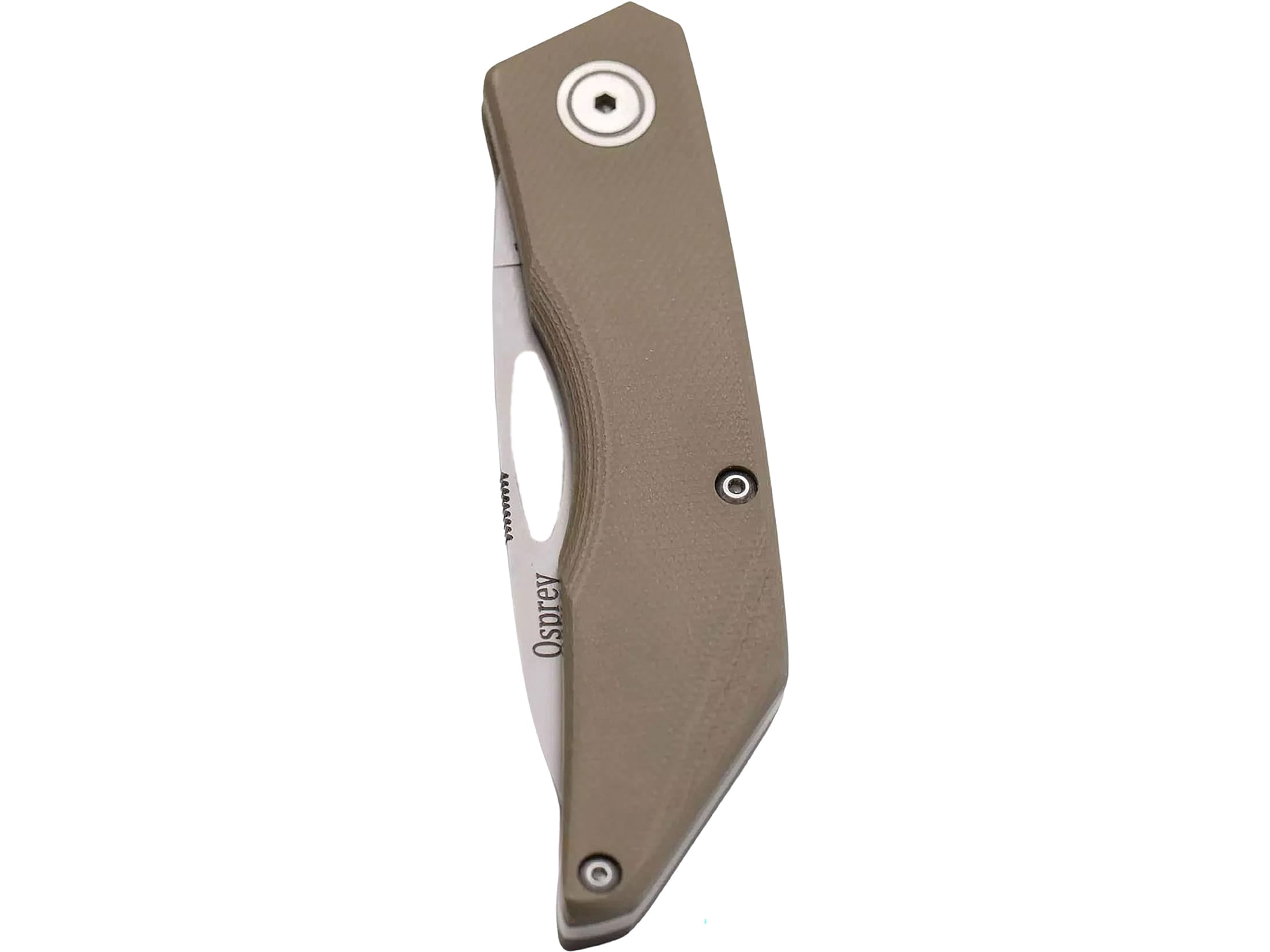 Knives of Alaska Osprey Pocket Knife 2.32" Drop Point D2 Bead Blasted Blade G-10 Handle OD Green