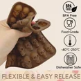 thumbnail image 3 of Skull  Baking Silicone Mold Multi-functional 3d Jelly Ice Block Mold DIY Candy Chocolate Creative Creative Kitchen Baking Tools, 3 of 9