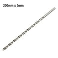 thumbnail image 1 of BTOER Foret Droit Extra-long de 20cm, Outil d'Ouverture de Trous en Acier Inoxydable, 1 of 7