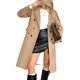 thumbnail image 2 of Abrigo de Invierno de Mezcla de Lana con Cuello de Solapa con Muesca y Doble Botonadura para Mujer. Color Camello L, 2 of 7