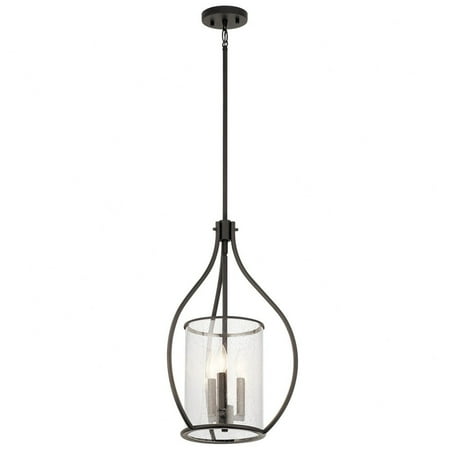 

Transitional Three Light Chandelier-Olde Bronze Finish Bailey Street Home 147-Bel-2279120