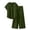 Army Green, variant on Gamivast Placed Recently by Me Two Piece Sets for Women Casual V Neck Short Sleeve Pullover Tops and Wide Leg Pants Lounge Sets Tracksuits Blue M Recent I have Placed