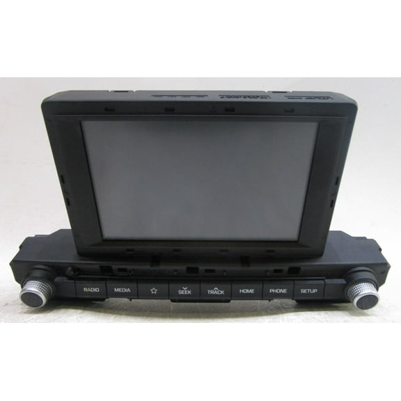 Pre-Owned 19 20 Hyundai Elantra 7 Radio Display Screen & Receiver 96160-F2UA0SSH OEM LKQ - Verify Specific Vehicle Fitment In Description - (Good)