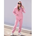 thumbnail image 5 of Arshiner Girls 2 Piece Outfits Sweatsuits Zip Up Hoodie Sweatshirt and Sweatpant Athletic Tracksuit Jogger Set, 5 of 6