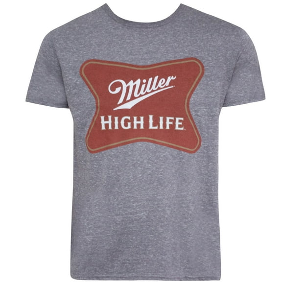 Miller T-shirt Gris High Life Logo Classique pour Homme-2xlarge