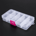 thumbnail image 5 of 9pcs 10 Grid Electronic Component Parts Kits Plastic Storage Box Case, 5 of 8
