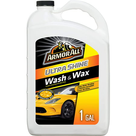 Armor All Ultra Shine Car Wash and Wax, Cleaning for Cars, Truck, Motorcycle, 1 Gallon, 19268 Style: 128 Oz