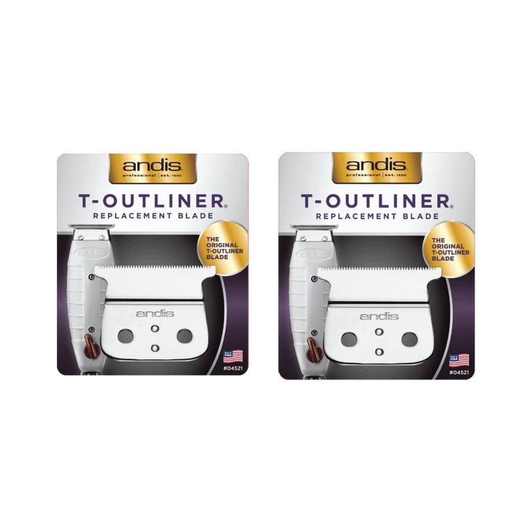 ANDIS T-OUTLINER 替刃 04521 2個セット Andis 04521 Replacement T-Blade for T-Outliner Trimmer 2 Pack