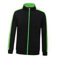 thumbnail image 1 of Chaqueta de Vellón Caliente Ropa de Trabajo con Cremallera Completa Abrigada Top de Uniforme Azul Marino + Amarillo Talla S-XXL Negro + Verde S Baoblaze Fleece Warm Jacket, 1 of 8