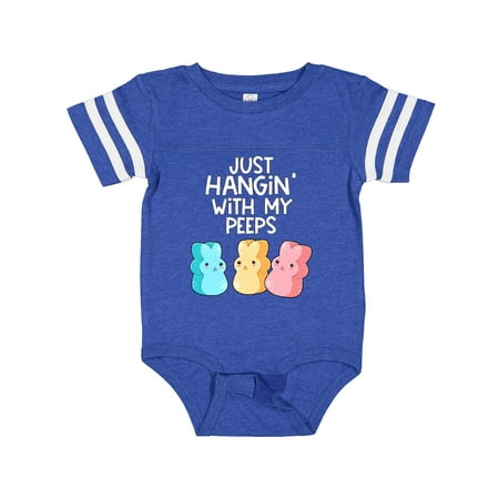 

Inktastic Easter Hangin with My Peeps! Gift Baby Boy or Baby Girl Bodysuit