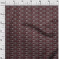 thumbnail image 2 of oneOone Polyester Lycra Fabric Stripe|Leaves & Floral Block Print Fabric BTY 56 Inch Wide, 2 of 4