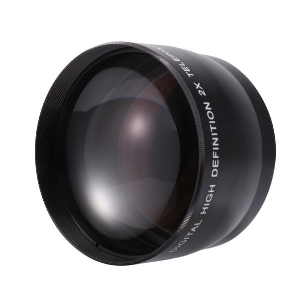 Teleobjetivo Profesional de 58 Mm 2.0X para Lentes 5D/6D/60D/ 350D / 400D / 450D / 500D / 1000D / 550D / 600D 18-55MM