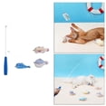 thumbnail image 4 of Juguetes interactivos de pesca de juguete para gatos, varita de juguete para gatos de entrenamiento, pesca de s Zulema teaser de entrenamiento de gatos, 4 of 8