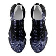 thumbnail image 5 of Paisley Pattern Blue Walking Shoes for Men Woman Lightweight Tennis Fashion Elastic Sports Shoes Cushion Basketball Shoes, 5 of 7