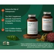 AlgaeCal Bone Builder Pack - Calcium with Vitamin D and Strontium, Clinically Supported to Increase Bone Density in 6 Months, 1-Month Supply
