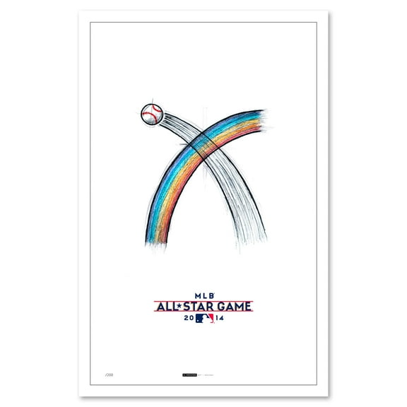 Minnesota Twins 2014 MLB All-Star Game 11'' x 17'' Art Poster