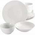 thumbnail image 4 of Gibson Home Classic Pearl Coupe 12 Piece Fine Ceramic Double Bowl Dinnerware Set, 4 of 8